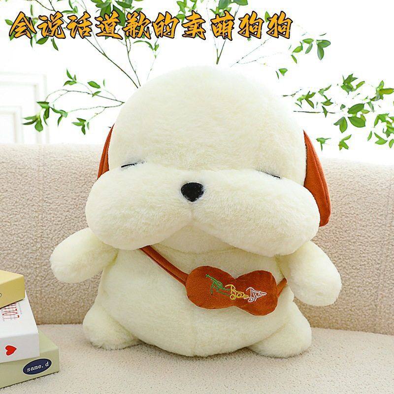 呆萌跨境道歉狗公仔哄老婆女朋友生日礼物布娃娃会说话的狗狗玩偶,玩具/童车/益智/积木/模型,毛绒/玩偶/公仔/布艺类玩具,淘宝优惠券,粉丝福利购,淘宝优惠卷