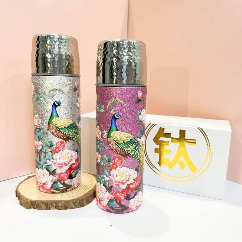 轻奢商务礼品套装焖茶杯泡茶水杯颜值钛杯覆钛保温杯送礼盒,餐饮具,保冷/保温杯,淘宝优惠券,粉丝福利购,淘宝优惠卷