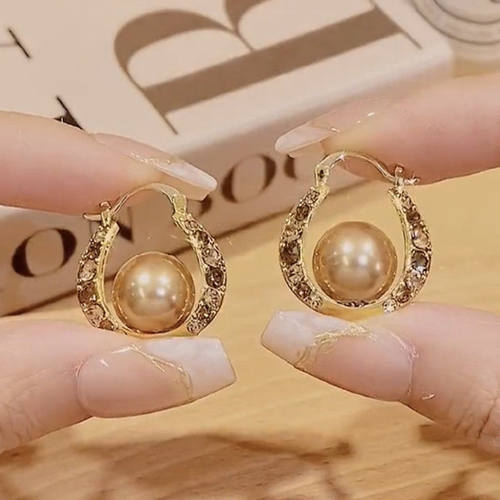 紫色轻奢2026新款香槟色高级感独特漂亮爆款耳钉耳环耳饰耳坠耳扣