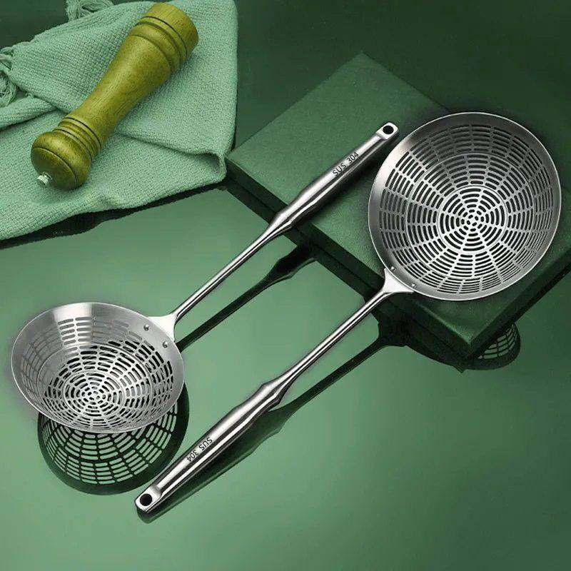 304不锈钢漏勺家用大号食品级油炸漏网捞面饺子沥水笊篱长柄捞勺,家庭/个人清洁工具,水槽沥水袋,淘宝优惠券,粉丝福利购,淘宝优惠卷
