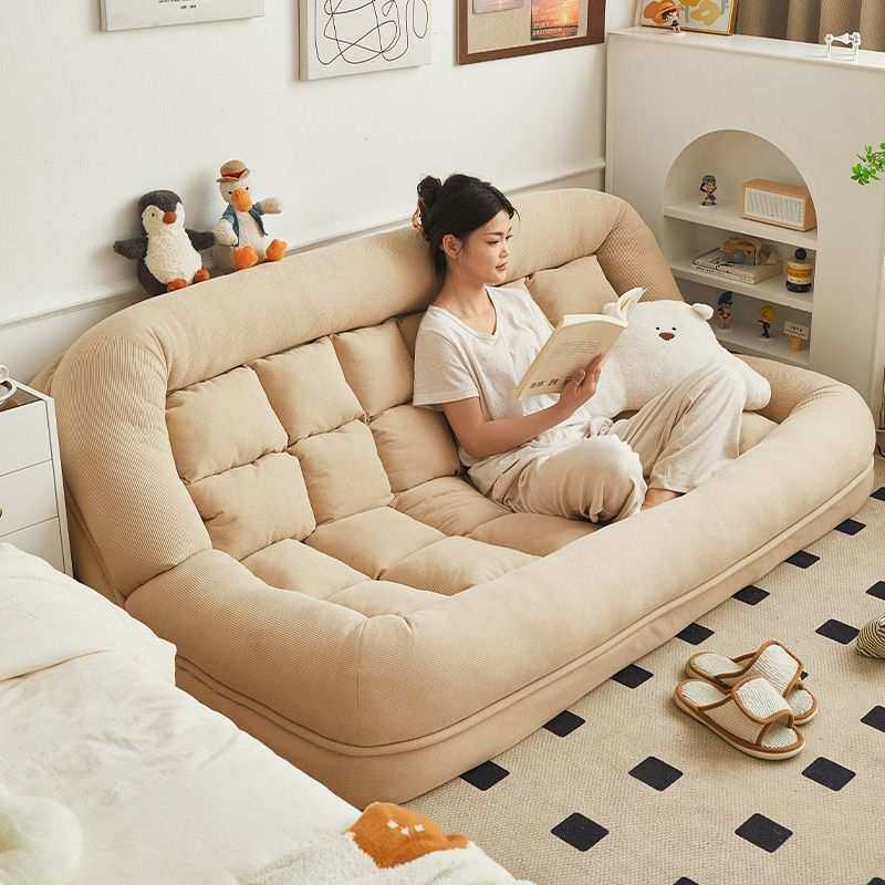 懒人沙发可躺可睡榻榻米双人小户型出租屋房间人类狗窝卧室小沙发,农机/农具/农膜,其它农用工具,淘宝优惠券,粉丝福利购,淘宝优惠卷