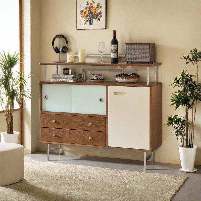 TIGO复古实木餐边柜中古风樱桃木一体靠墙客厅储物柜收纳玄关柜,机械设备,其他机械设备,淘宝优惠券,粉丝福利购,淘宝优惠卷