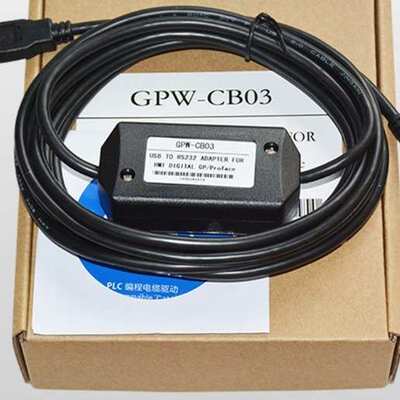 GPW-CB03 适用proface GP37W2 GP2500 2501触摸屏下载线