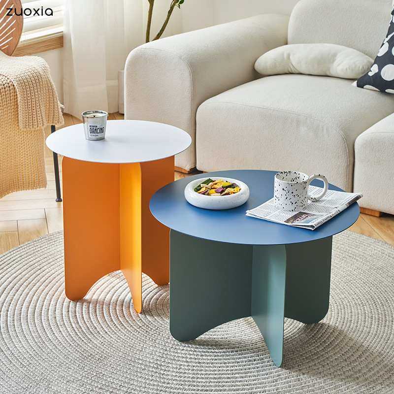 北欧网红家用小户型铁艺茶几简约现代圆形ins客厅轻奢边角几组合,农机/农具/农膜,其它农用工具,淘宝优惠券,粉丝福利购,淘宝优惠卷