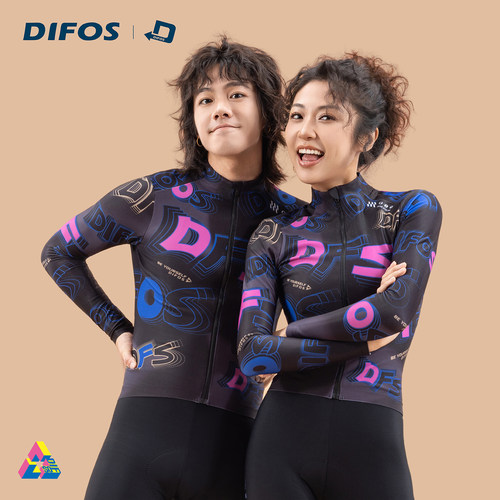 DIFOS秋冬新款保暖长袖骑行外套