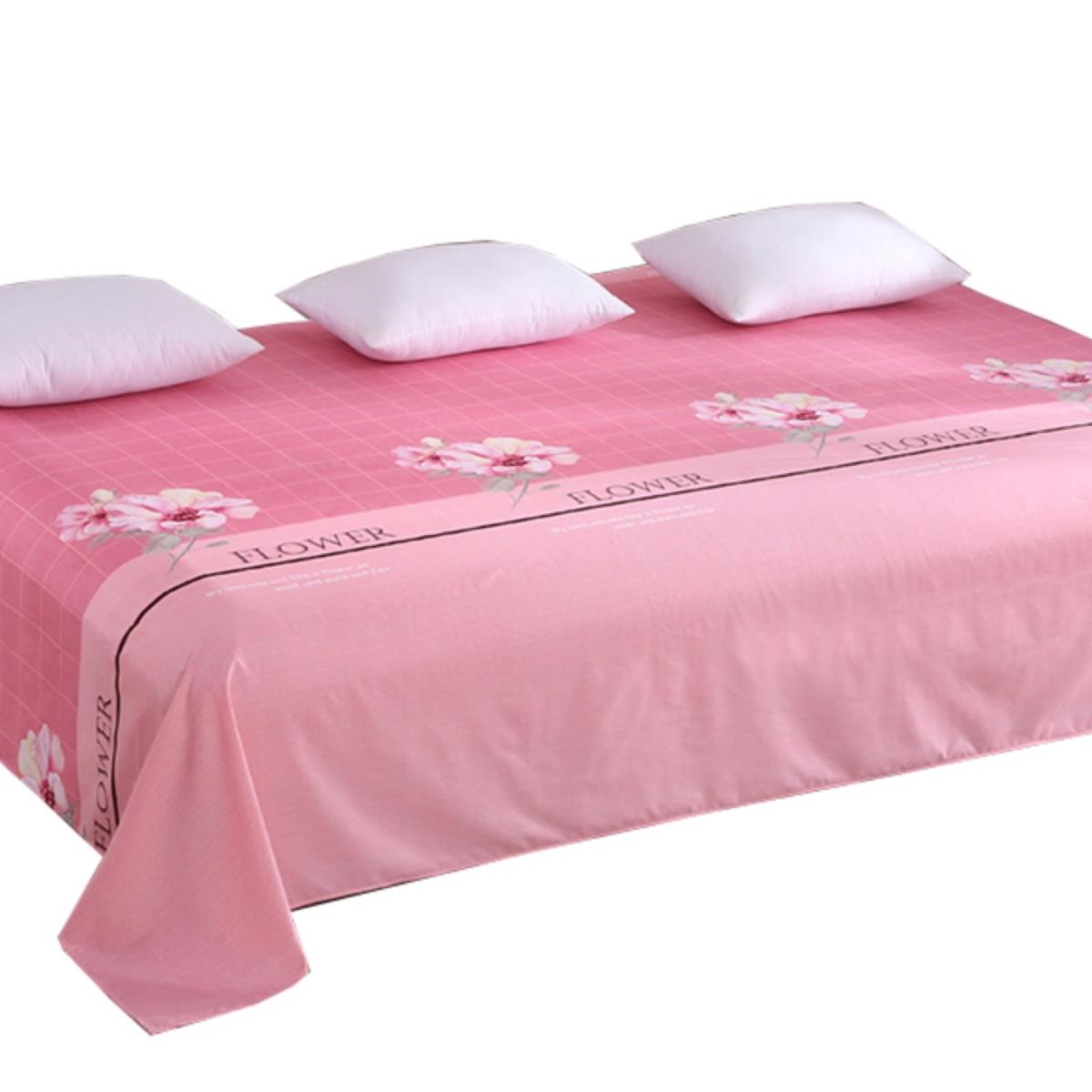 大炕单3米3.5米4米 大床单单件榻榻米双人床加长磨毛定做清仓加厚