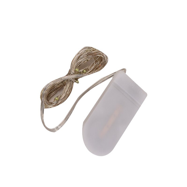 铜线灯礼盒装饰灯纽扣灯串2032纽扣灯电池灯大量圣诞灯