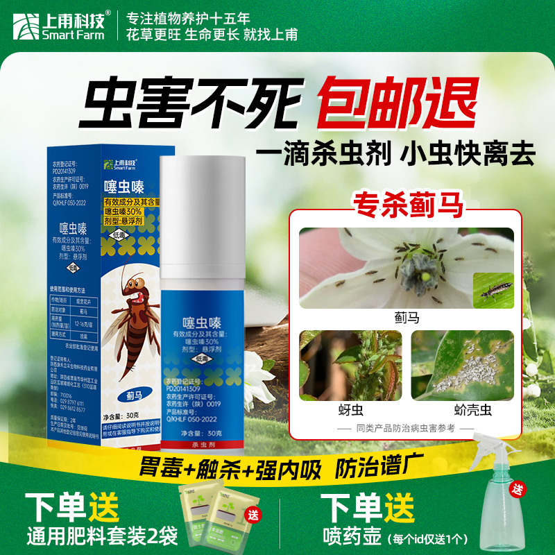 30%联苯噻虫嗪 锐纵菊酯小麦蚜虫黄守瓜跳甲蓟马飞木虱农药杀虫剂