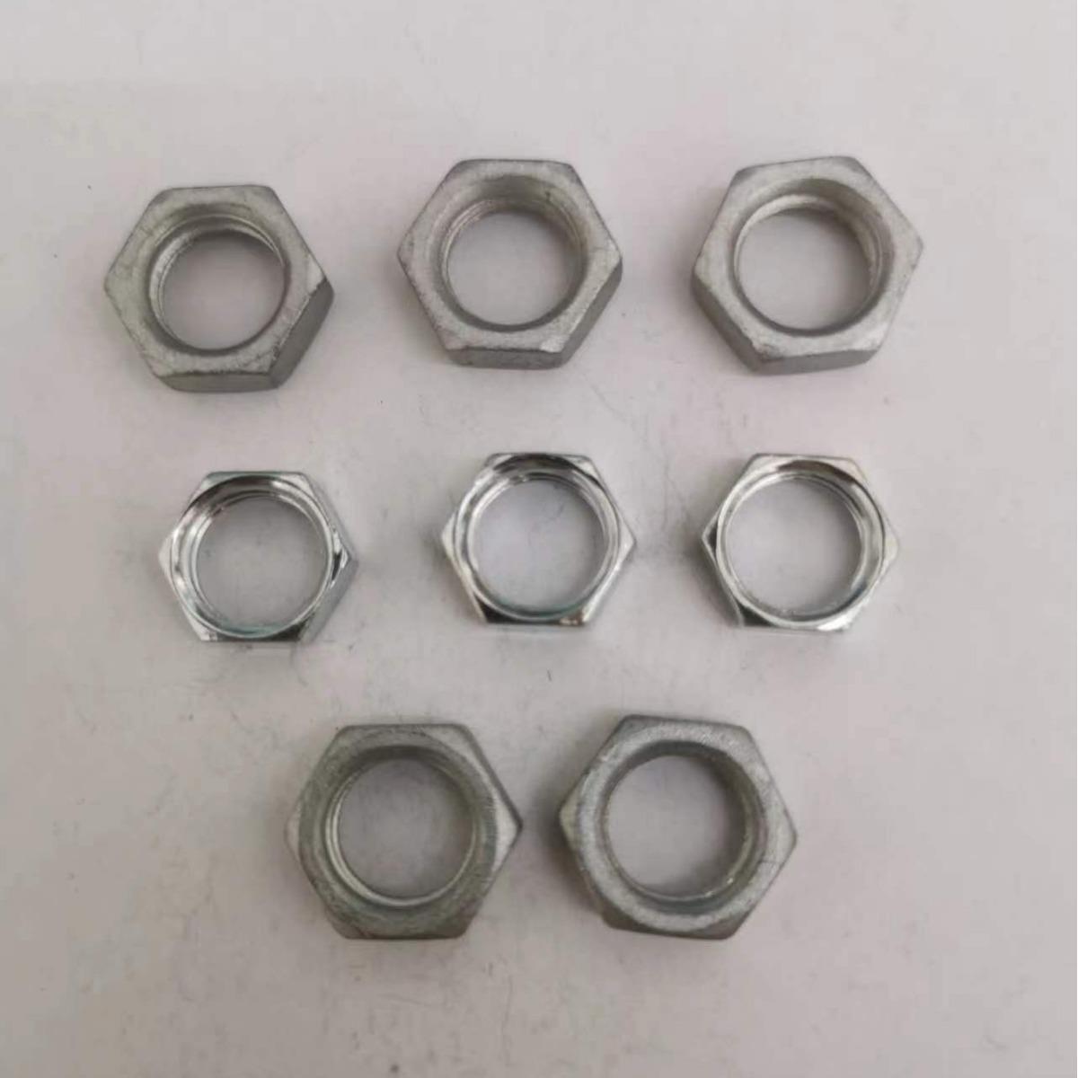 细牙小对边螺母电器灯饰螺母M7*1M**1YAMM91窄.25M108*1温州厂家