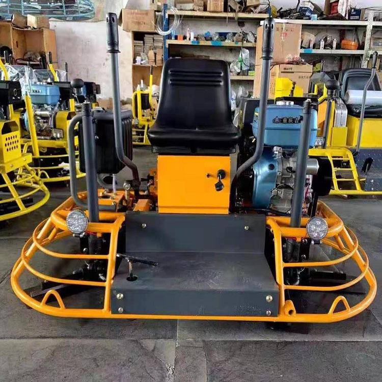 现货DFT驾坪驶型地抹光机混凝土路收光面机高低速双盘水泥路面光