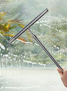 家用不钢伸玻璃刮浴室卫生间镜子刮水RZP缩器刮擦洗清洁窗户镜锈