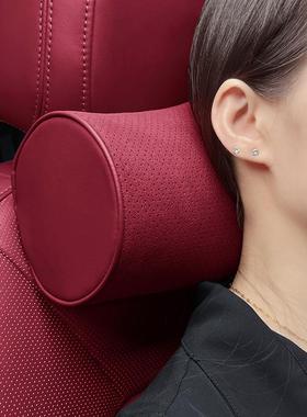 翻毛皮弹S+高云柔颈ZMW枕头舒枕靠适腰方向盘套