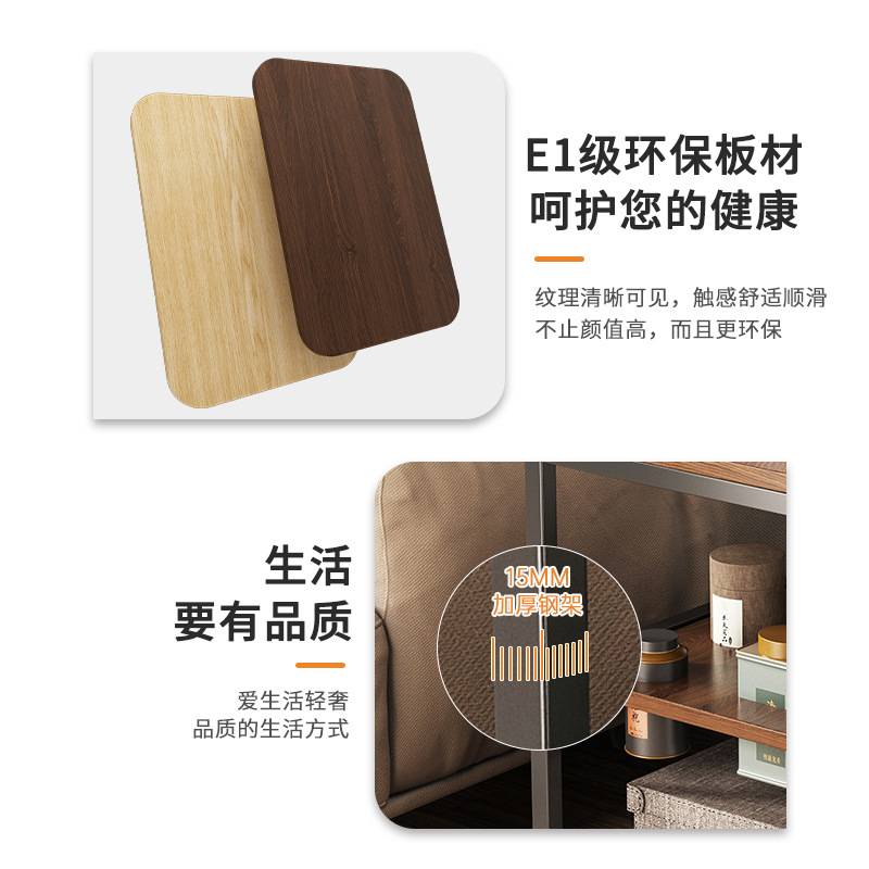 办公室茶水柜边几烧水壶一体茶几小户型简约现代阳台茶桌家用