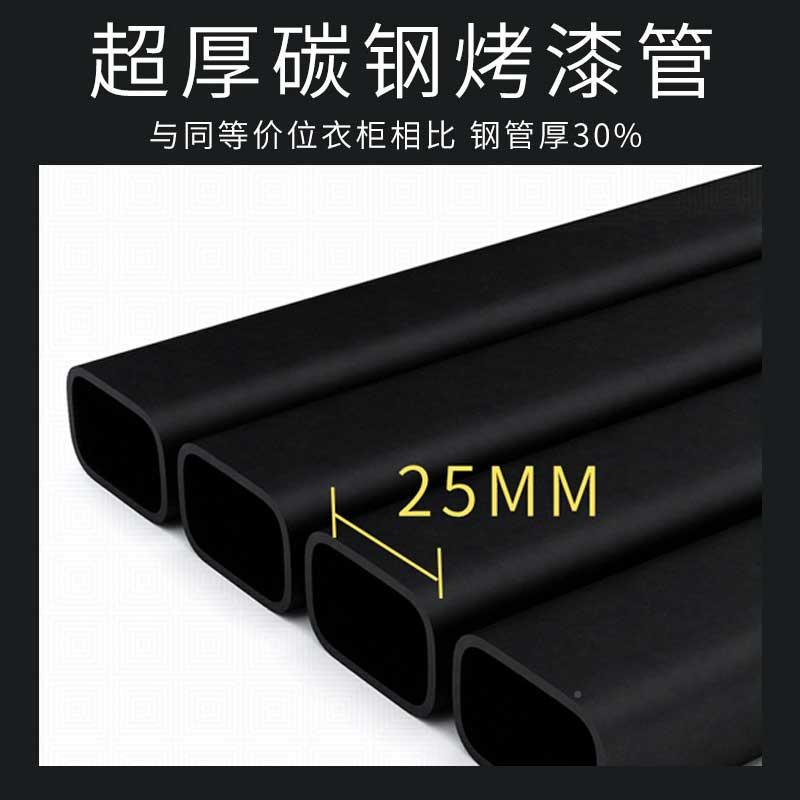 简易柜免安装折叠布柜家用卧室出租房用衣钢用架结无品牌/衣实耐