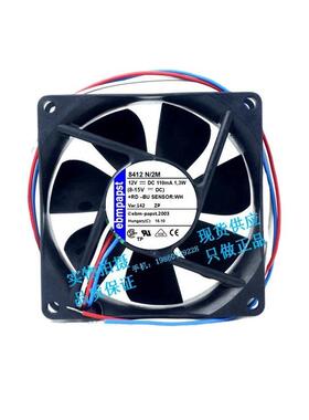 原装8412N/2风扇8412N/28CM802512VM1.3W8音CM/厘米3线超静风扇
