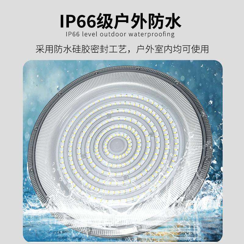 跨境ufo工灯高矿棚吊灯吊车NOBES-d0间棚仓库灯LED飞碟天灯厂房灯
