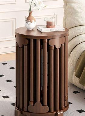 置桌物架床头柜子约床置物架简卧室茶几用床边柜出DD101909租头屋