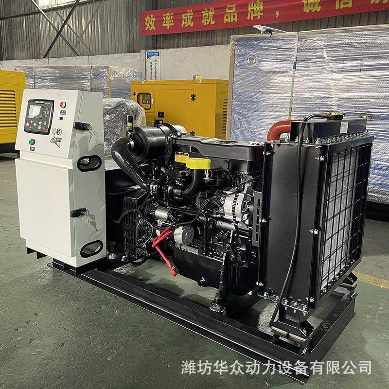 潍柴锐动IIQ力3柴0千瓦38V相自动化三发0电机组无刷应急油发电机