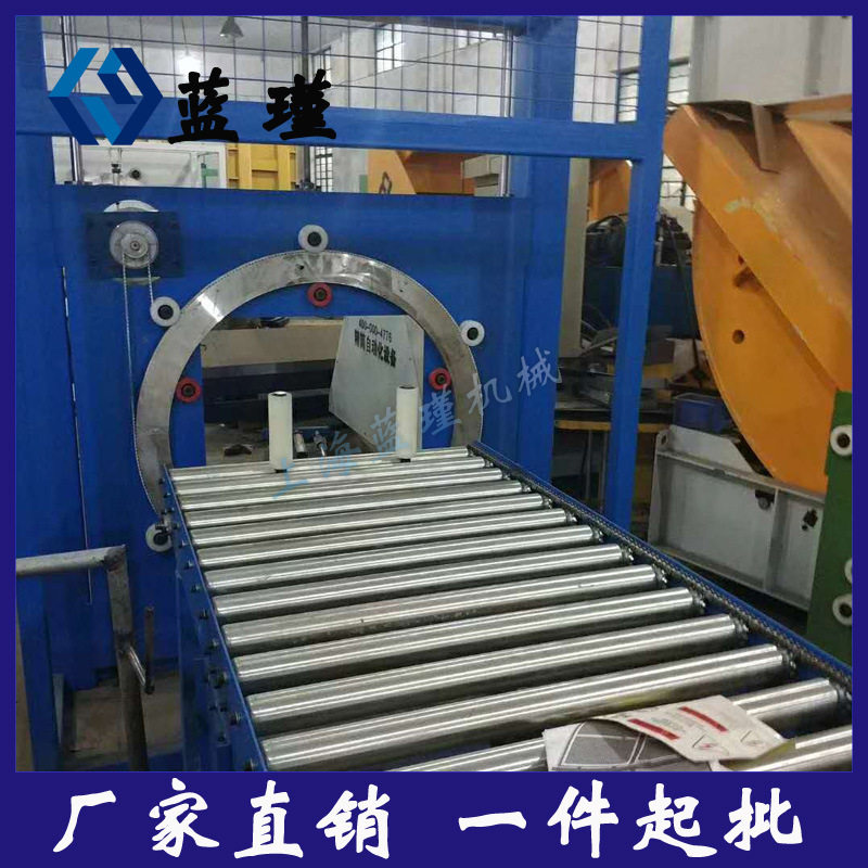 全自动在线式预拉托盘缠绕机