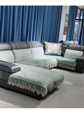 组#J新U18405D5用u型沙发垫全套沙发套罩座垫款四季左右贵妃通合