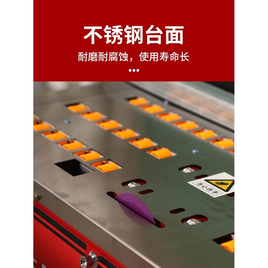 全自动砖岩板倒角机双电机海棠角4RES度倒角开瓷无尘多槽功5能台