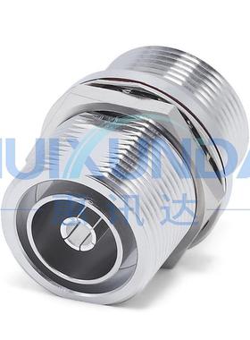 L9-KYDIN母转母带K螺LDO母固定穿墙式连接器-DINK2KY7/16双母头