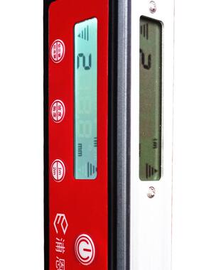 数显度高靠尺2米检测尺精铝合金折电叠子水平尺垂直GVN两米数字显