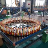 响道X维D5锭耐磨编6织玻纤管编织机XD12012296806锭玻纤织套管编