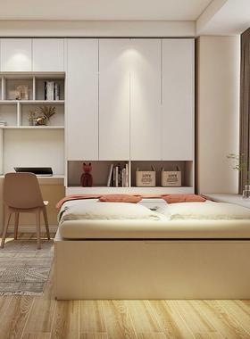 箱代10703简约榻榻米床体储物收纳魔方组合现单小户型地人台柜