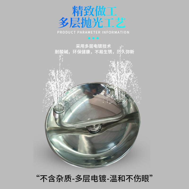 式复合锈钢立洗眼器喷双淋口喷头实验室紧急冲XZCLKJ-X淋不装置应