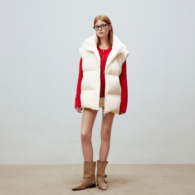 YANGYUQING设计师品牌摇粒绒马甲25AW