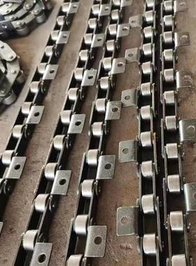 工业传动输送链114.3大节距弯板链条C2052HC208AL双节距滚子链条