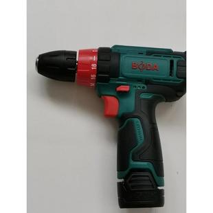 博大1212-10锂电钻充电起子电动螺丝刀12V双速手电钻