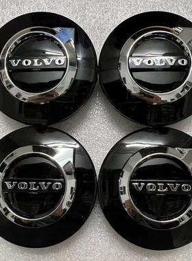 适用沃尔沃S60轮毂盖XC60黑色轮毂中心盖标XC90XC40V90V60V40S90