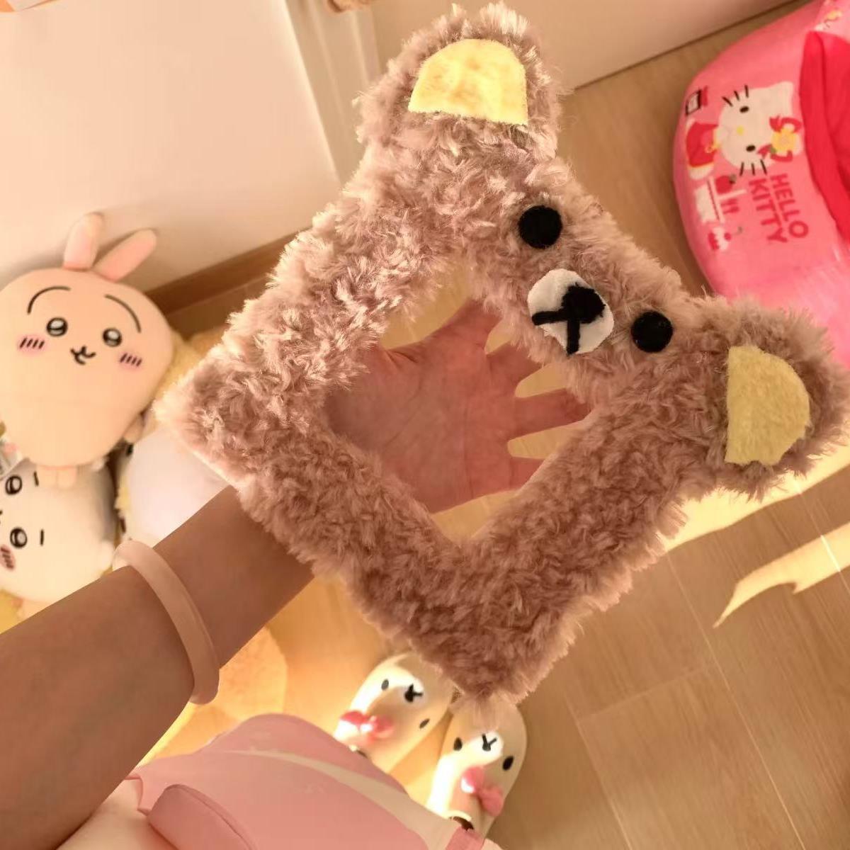 可爱小熊开关套客厅墙壁改造遮丑神器家用开关贴插座遮挡装饰美化