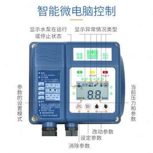 森林城市自动灌溉家用水源220V不锈钢智能变频增压泵园林绿化管道