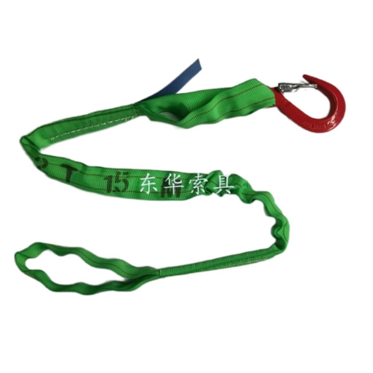 定重制 装柔性吊带起吊2带组合吊索具软定制吊绳吊钩行车吊车腿腿