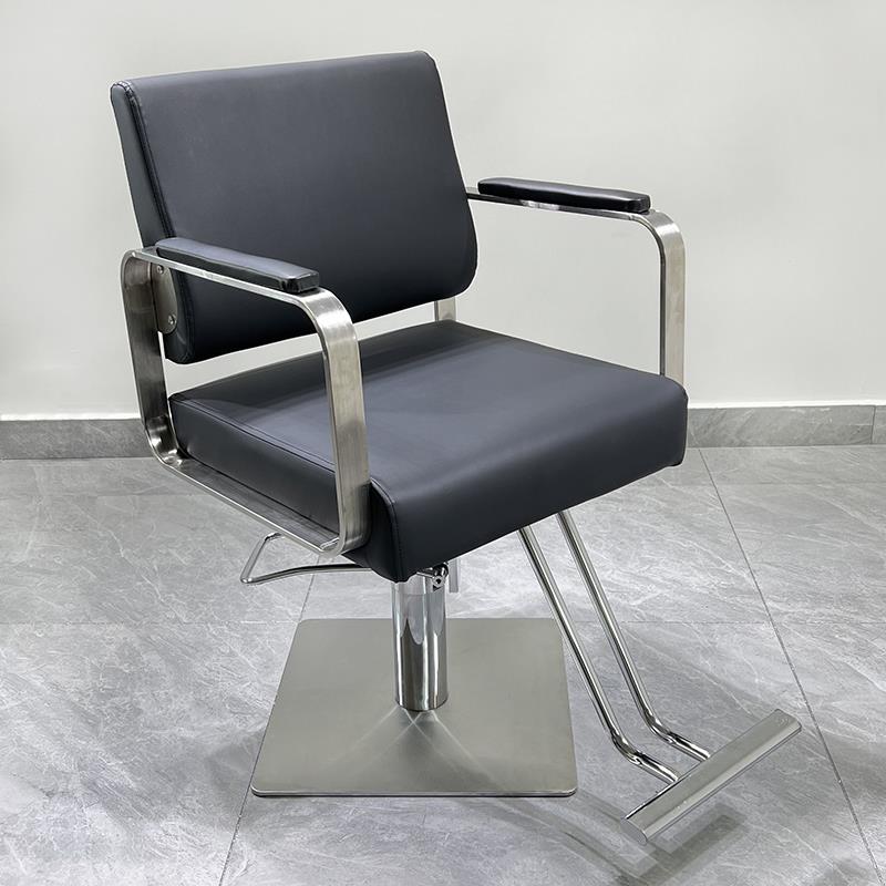 美发椅子发廊专用理发店椅网红烫染简约风剪发椅子可升降放倒凳子