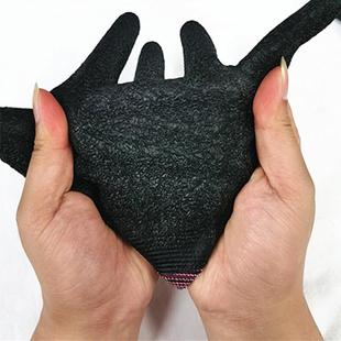 星宇鸿宇L419十三针尼龙乳胶抗皱手套防滑耐磨 性价比高