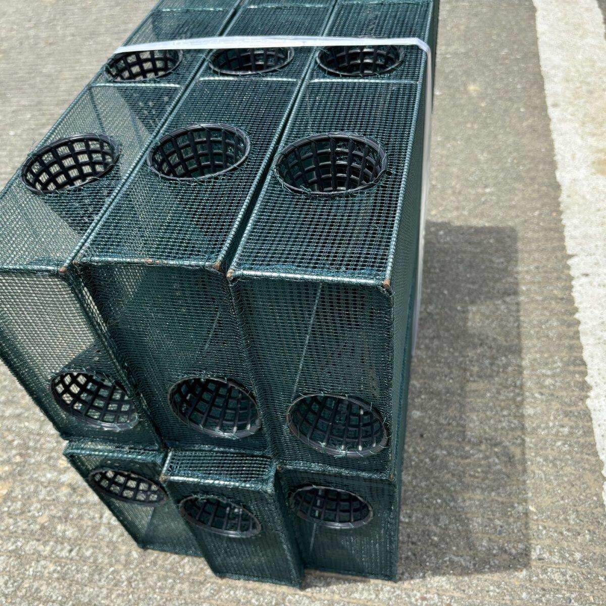 定制铁丝焊接抓鳝鱼地网捉泥鳅虾笼捕鳝笼方形黄鳝笼