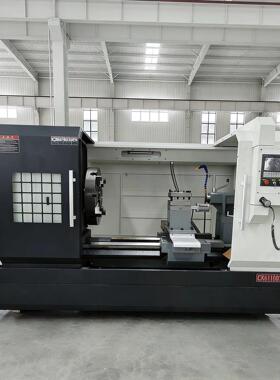 重型CK61100X4000mm整体床身卧式大孔径数控车床配件齐全4爪卡盘