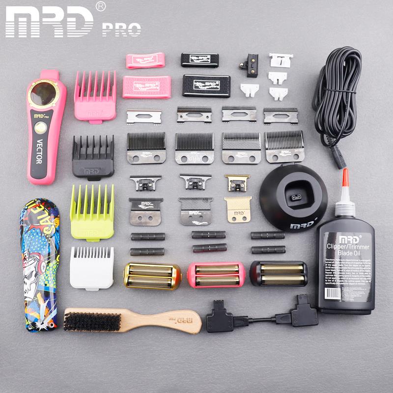 MRD摩尔达铲草机 脑花电推剪机皇主推 雕刻推刀头充电器卡尺配件