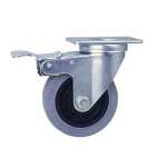 C－ECB75-T 3寸带挡块 刹车 经济型脚轮