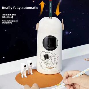 天文8188全自动粗孔削笔刀电动削笔器大口径自动卷笔刀粗杆铅笔转