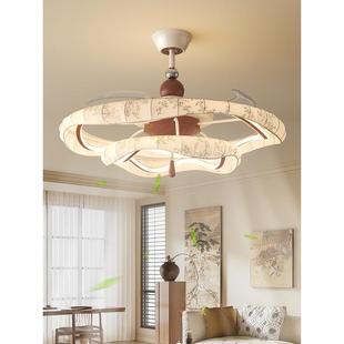 法国中世纪风格 餐厅灯高端卧室书房灯 客厅吊灯覆古胡桃色2025新款