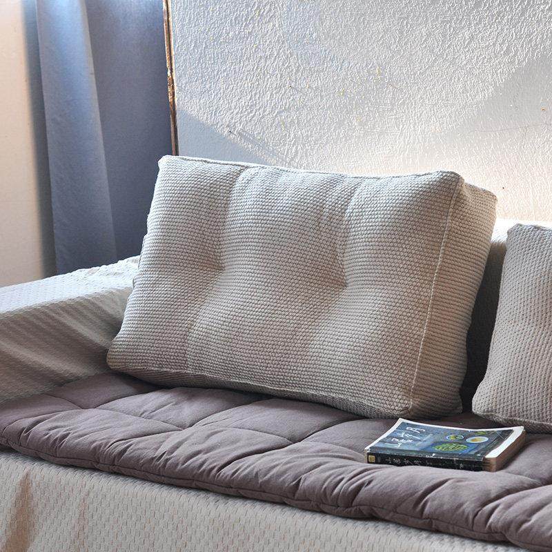 亚麻沙发加厚靠枕靠垫现代客厅办公室汽车家用宿舍床头床上大靠背,居家布艺,靠垫/抱枕,淘宝优惠券,粉丝福利购,淘宝优惠卷