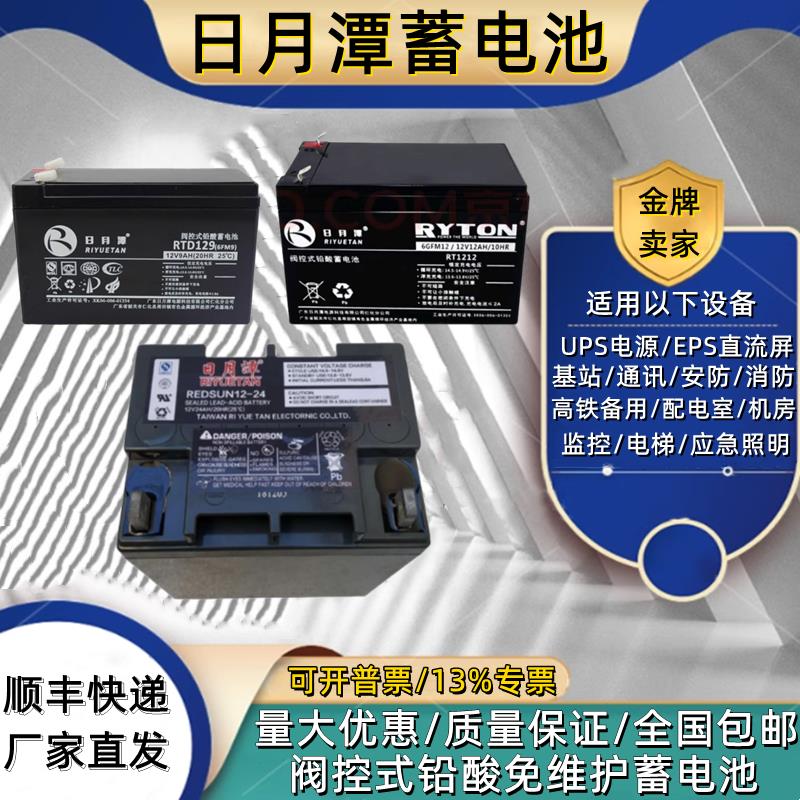 日月潭蓄电池REDSUN24-12机房12V4.5A7A9A12A17A24A38A40A65A100A