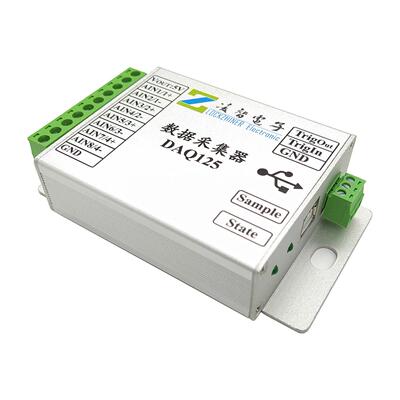 Daq125高速数据采集器Ad7606B 16位8通道同步800K采样率USB实时传