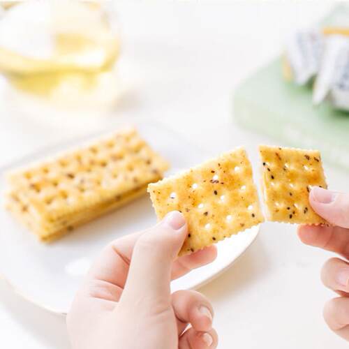 茶颜悦色黑松露火腿苏打饼干 干零食独立小包装早餐下午茶休闲 零