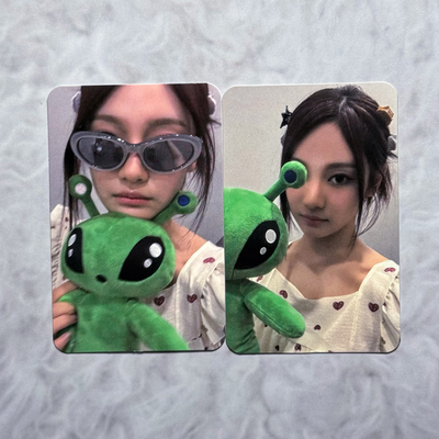 aespa宁艺卓yes24直播睡衣卡片